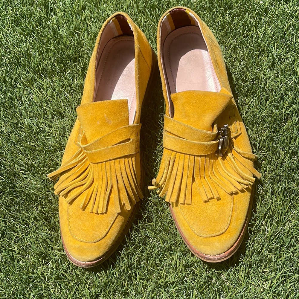 Scotch & Soda Yellow Loafers